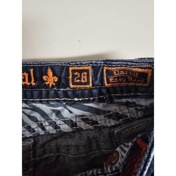 Rock Revival Jean Shorts Darcie Cut off/ Raw Size 28 - Picture 5 of 8